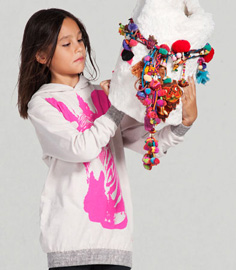 Missie Munster Soni Fleece Dress Pumice